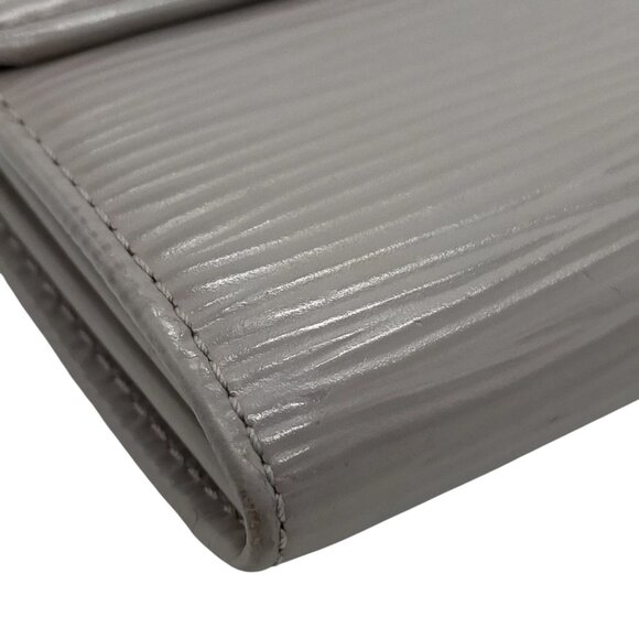 635197BV (L2) Louis Vuitton Wallet Long Gray Epi Leather - Picture 4 of 10